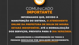 Prefeitura de Rolim de Moura faz migração de sistema e alguns serviços...