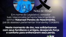 Presidente da Câmara de Vereadores de Rolim de Moura, Ivan Vasconcelos...