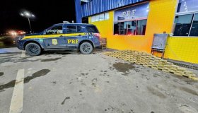 PRF em Rondônia apreende mais de 150 kg de drogas no intervalo de 2 horas