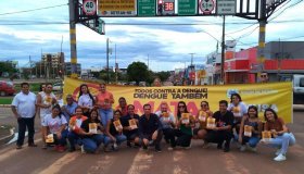 SEMUSA de Rolim de Moura realiza campanha de combate ao mosquito da dengue