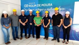 Vereadores de Rolim de Moura participam de visita técnica à Estação de...