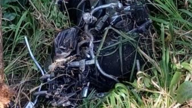 Foto 3 da matéria: Carro que teria invadido pista contrária da BR 174 e matado casal mineiro vinha de Rolim de Moura; veja novos detalhes da tragédia em MT