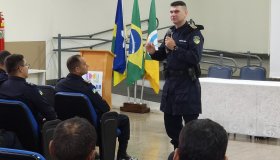 Comandante Geral da Polícia Militar visita 10º Batalhão em Rolim de Moura