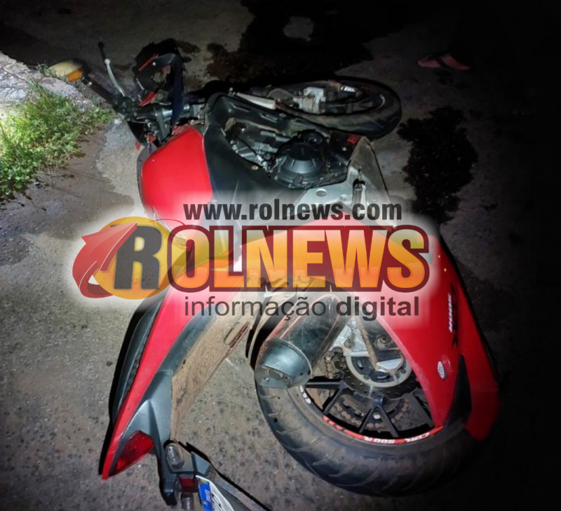 Condutor de motocicleta morre em colisão com carro e motorista foge do local, na RO-010 em trecho que liga a São Felipe