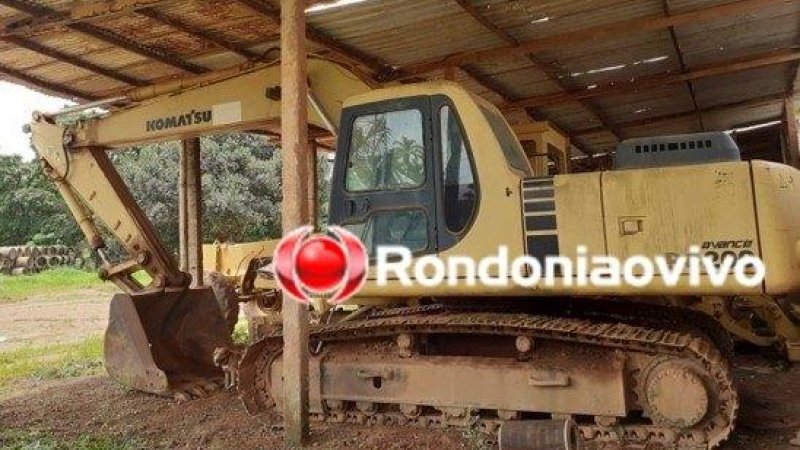 Foto 2 da matéria: Diversos tratores e equipamentos são furtados de empresa; Casal é suspeito