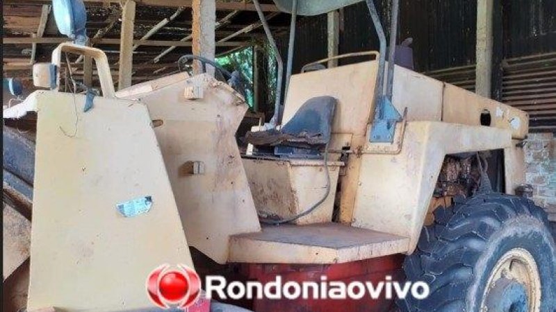 Foto 15 da matéria: Diversos tratores e equipamentos são furtados de empresa; Casal é suspeito