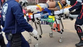 Durante abordagem em Ji-Paraná, apenado tenta matar policial civil a facadas