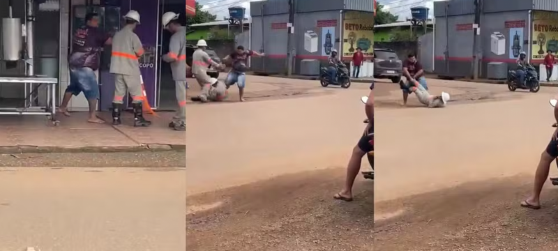 Eletricistas são atacados e ameaçados com faca durante o trabalho em Porto Velho