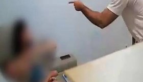 Esposa é surrada pelo marido após discussão em casa; PM agiu rápido