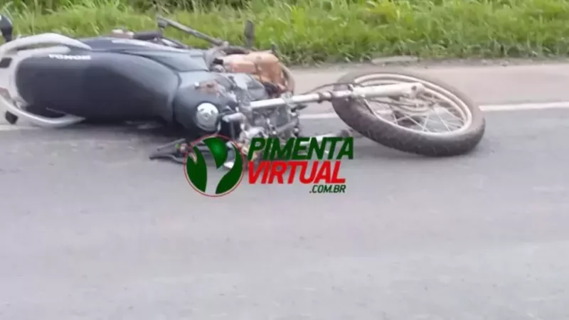Foto 2 da matéria: Motociclista morre em grave acidente na BR-364 em Pimenta Bueno