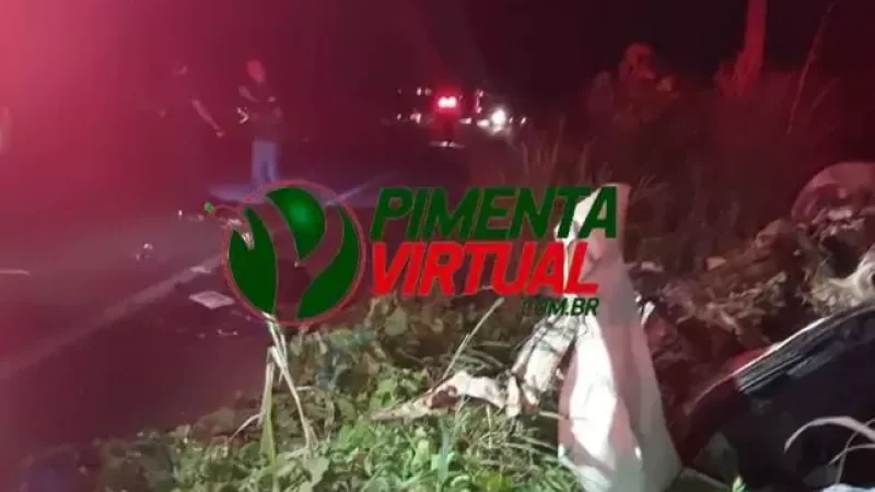 Foto 8 da matéria: Motorista fica preso às ferragens em colisão frontal na Rodovia 387 em Pimenta Bueno