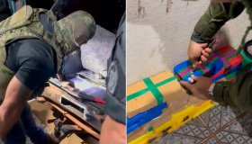 Operação comandada pela PM apreende quase 80 kg de drogas e carro