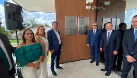 Prefeito Aldo Júlio participa da inauguração do novo prédio do Fórum em...