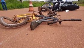Criança é socorrida em estado grave após ser atropelada no Cidade Alta, em...