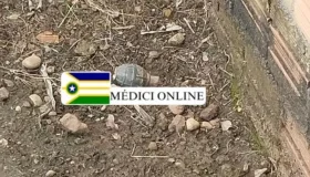 Artefato explosivo foi encontrado nesta manhã em Presidente Médici