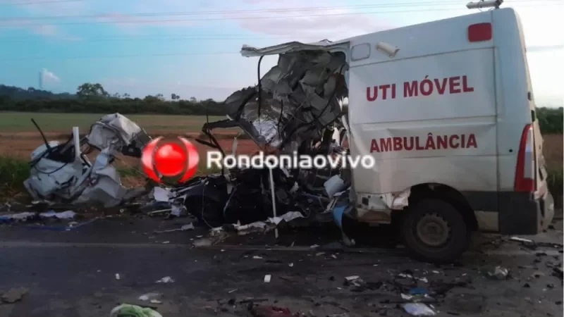 Foto 5 da matéria: Colisão ocorreu na madrugada desta sexta-feira (18), próximo a Itapuã do Oeste, em Rondônia