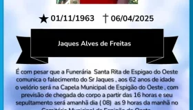 Ex-morador de Rolim de Moura morre em Espigão do Oeste