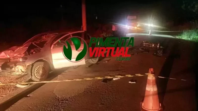 Foto 2 da matéria: Gravemente ferida em acidente na RO-010, motociclista de 29 anos é transferida para hospital em Cacoal
