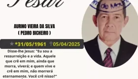 Nota de Pesar: Aurino Vieira da Silva