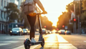 Patinete: Mobilidade e lazer ao ar livre com leveza e praticidade para o dia a...