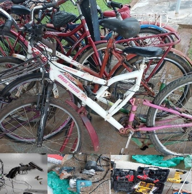 São Miguel: Jovem furta bicicleta e acaba preso junto com comerciante por receptação e posse ilegal de arma