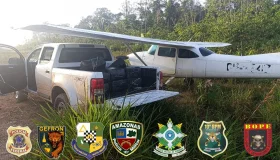 Com apoio da PM de Rondônia, forças de segurança apreendem 300 kg de...