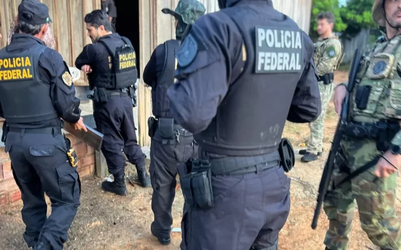 Operação da PF prende caciques por facilitar garimpo ilegal em terra indígena entre Rondônia e Mato Grosso