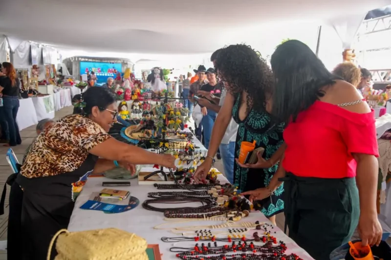 Pavilhão do Artesanato na Rondônia Rural Show 2025 valoriza cultura local e impulsiona empreendedores