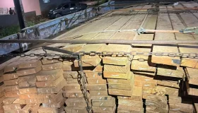 Polícia Militar em Migrantinópolis e BPA apreende madeira irregular