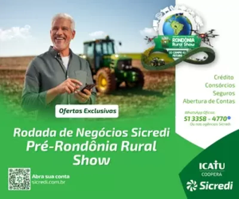 Sicredi realiza Rodada de Negócios Pré-Rondônia Rural Show até 23 de maio