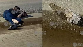 Ciclista fica gravemente ferido após ser atingido a pedradas na cabeça, em...