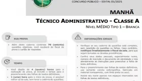 Veja os gabaritos preliminares de concurso da Defensoria Pública de Rondônia...