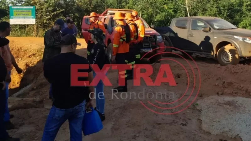 Foto 2 da matéria: Corpo de homem desaparecido é encontrado com ferimento no pescoço às margens do Rio Corumbiara