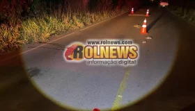 Homem morre atropelado na RO-010 próximo ao distrito de Nova Estrela