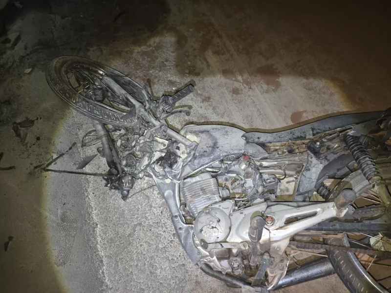 Motociclista é socorrido em estado grave após colisão frontal com carro na RO-010 em Rolim de Moura