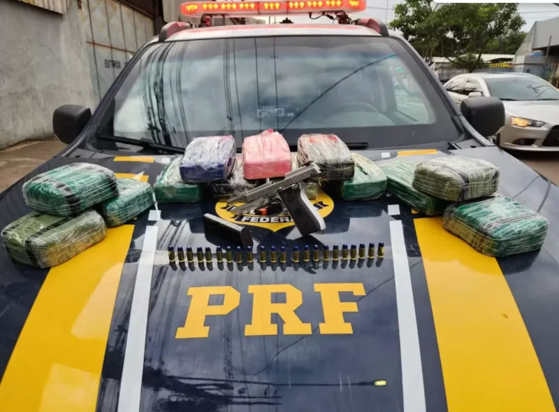 Motorista que saiu de Rondônia é preso pela PRF no ES com óxi, droga mais potente que o crack