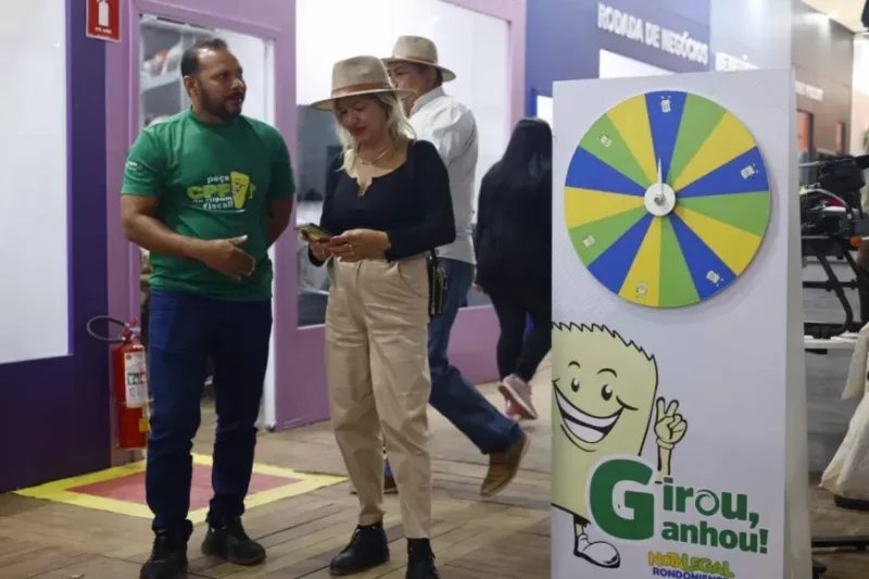 Nota Legal Rondoniense realiza sorteio trimestral com R$ 100 mil em prêmios durante 12ª Rondônia Rural Show