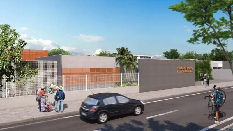 Foto 6 da matéria: Prefeito Aldo Júlio assina ordem de serviço para construção de escola em tempo integral em Rolim de Moura
