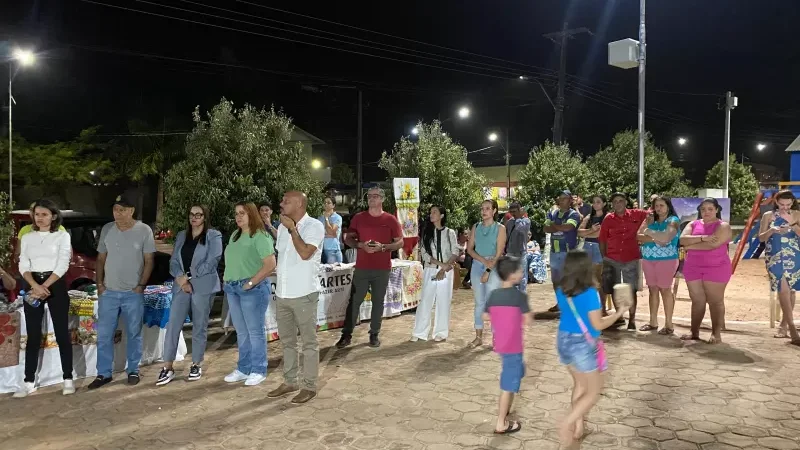 Foto 3 da matéria: Prefeito Aldo Júlio inaugura Ilha Digital em Nova Estrela e reforça compromisso com a inclusão tecnológica