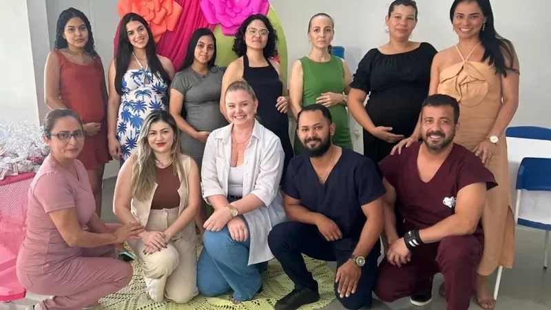 Foto 3 da matéria: Prefeitura de Rolim de Moura promove 1º Encontro de Gestantes no Hospital Municipal Amélio João da Silva
