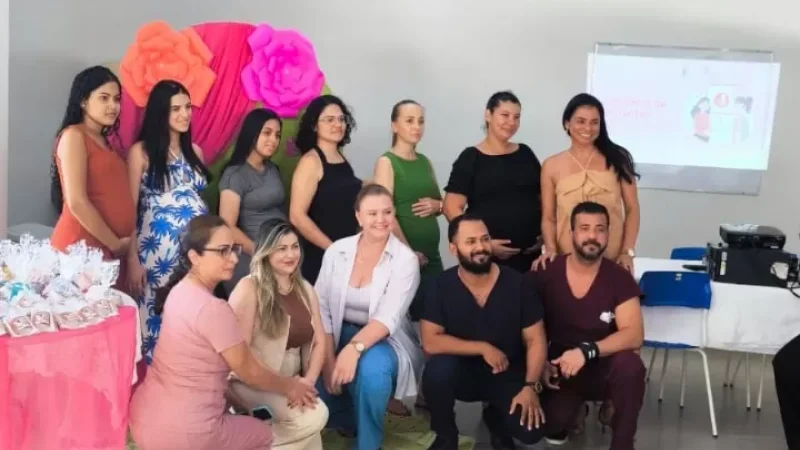Foto 2 da matéria: Prefeitura de Rolim de Moura promove 1º Encontro de Gestantes no Hospital Municipal Amélio João da Silva