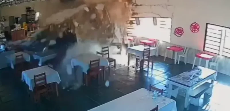 Veja o vídeo: Acidente em Vilhena com imagens impressionantes quase terminou em tragédia
