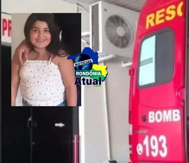 Vídeo mostra acidente que matou criança de 7 anos em Ouro Preto do Oeste