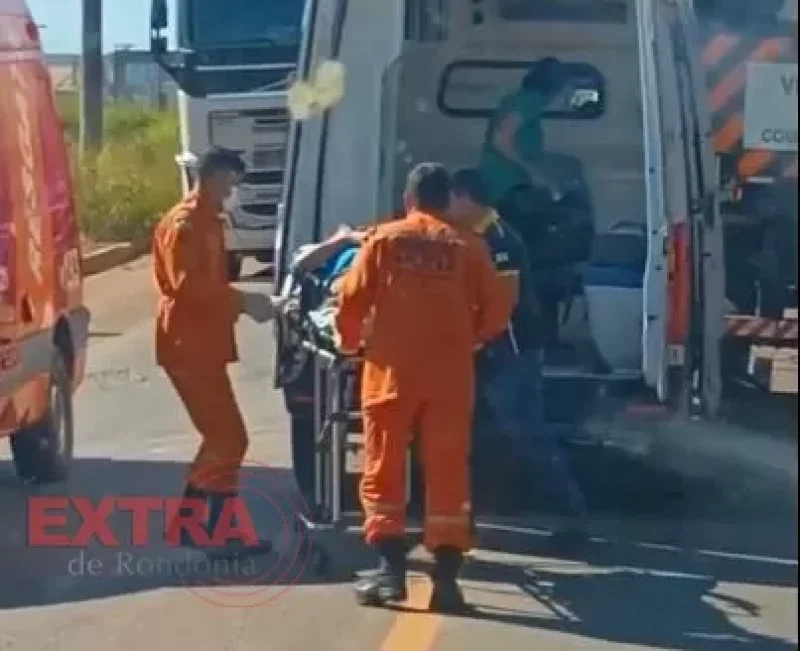 VÍDEOS: acidente envolvendo quatro veículos é registrado na BR-364 em Vilhena