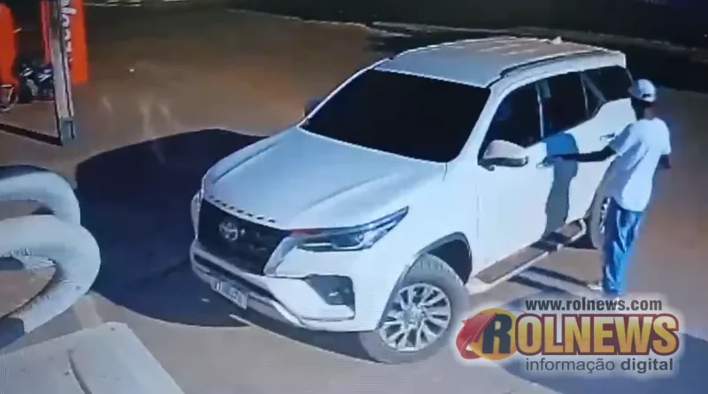 Caminhonete roubada durante assalto em Alto Alegre dos Parecis é avistada em Costa Marques no dia seguinte