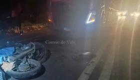 Motociclista morre em colisão frontal com carreta na BR-429, próximo a...