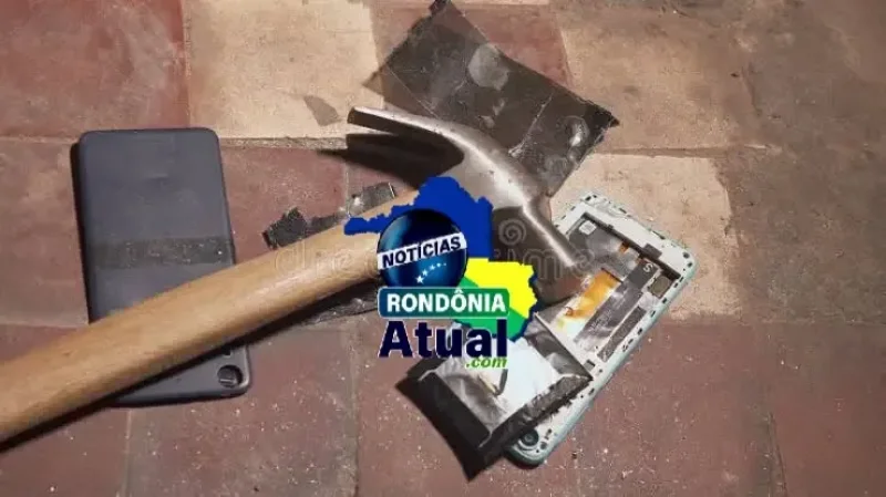 Mulher é agredida e tem celular destruído com martelo pelo companheiro em Ji-Paraná