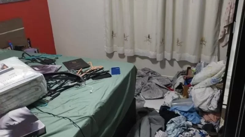 Foto 2 da matéria: Família vive momentos de terror durante assalto em residência em Alto Alegre dos Parecis