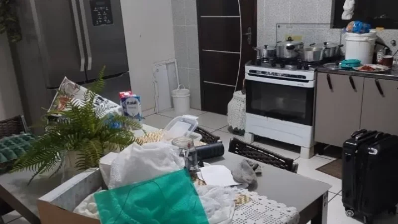 Foto 3 da matéria: Família vive momentos de terror durante assalto em residência em Alto Alegre dos Parecis