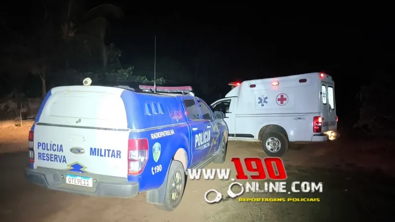 Foto 1 da matéria: Homem é morto a tiros em residência conhecida por uso de drogas em Alta Floresta d’Oeste